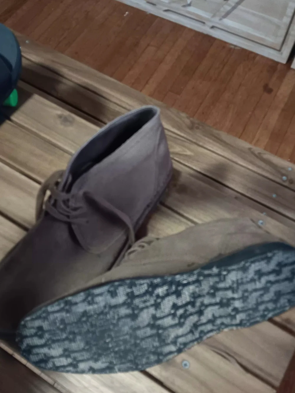 Boots Men's Suede Chukka Boots in Taupe